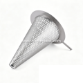 Perforated Mesh Stainless Steel 304 316 316L Reverse Flow Conical Pipeline Filter